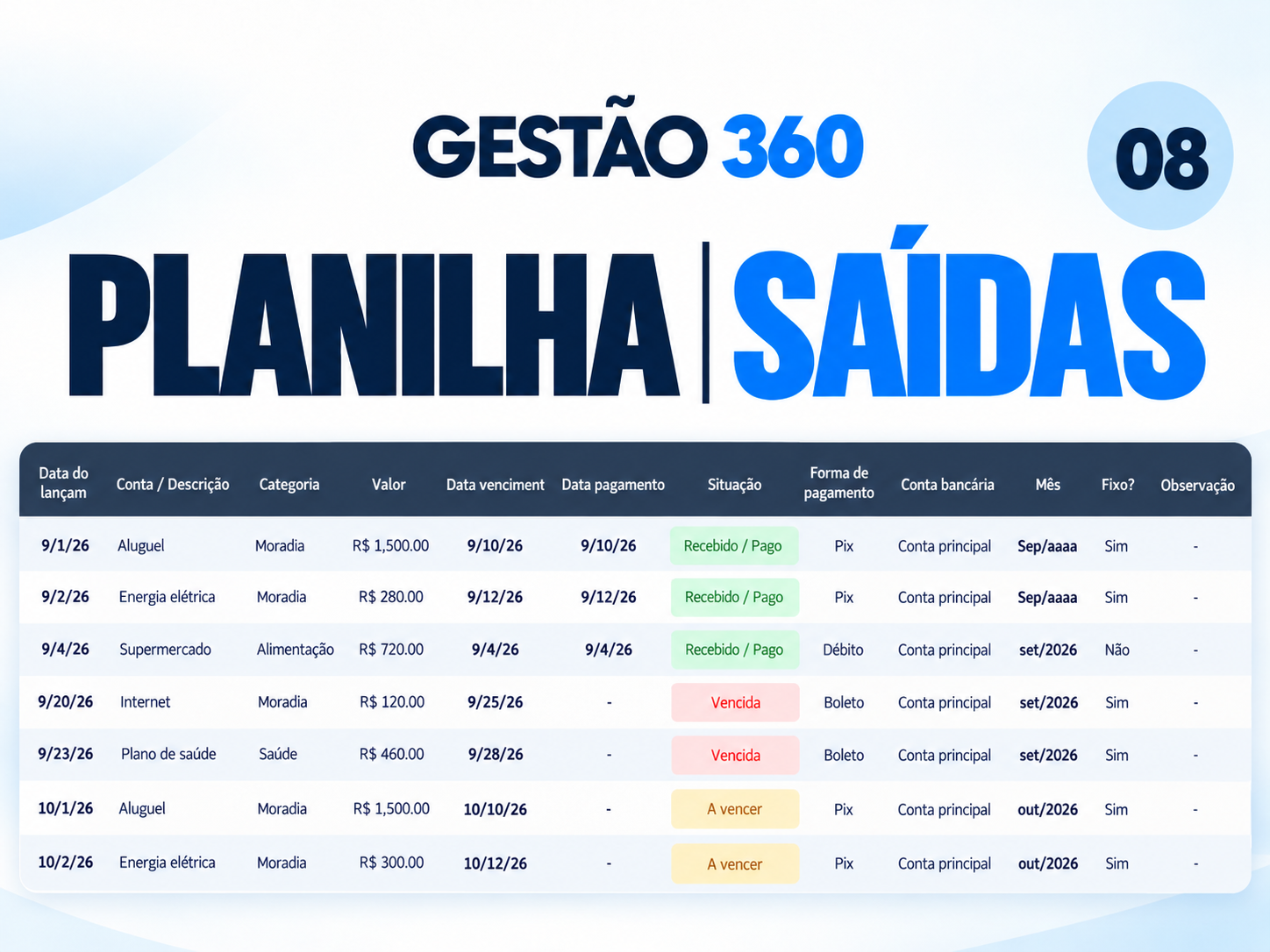 Imagem de Controle Financeiro Pessoal